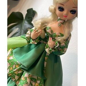 Vintage 1976 Bradley Big Eyes doll “Dawn” Made in Korea